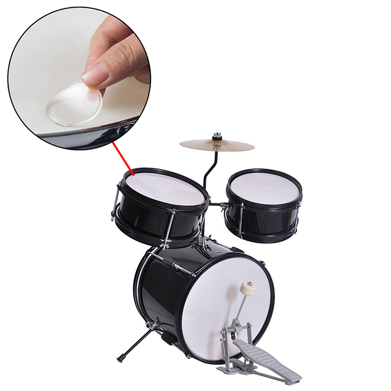 Drum Practice Pad - {YY28} 6 uds almohadilla silenciosa de