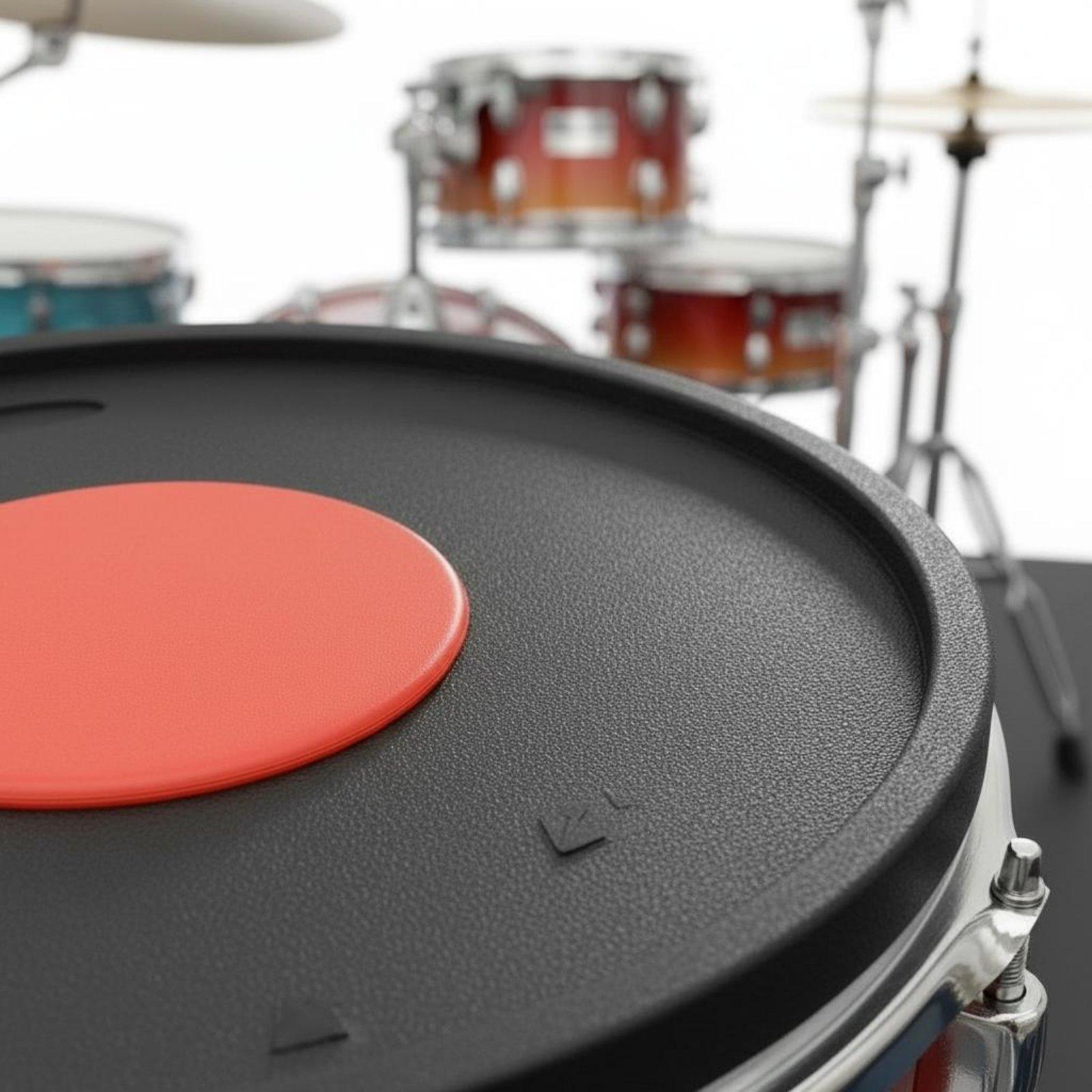 Drum Practice Pad - Almohadilla de Goma para Silenciar el