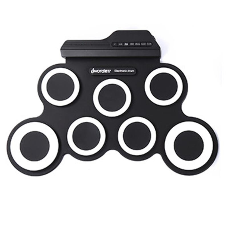 Electronic Drum Kit For Kids - Batería eléctrica, batería electrónica con almohadilla