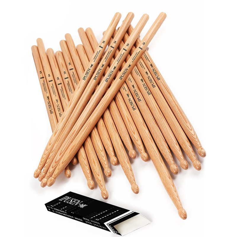 Drumsticks 5A Maple - Baquetas de tambor de madera profesionales