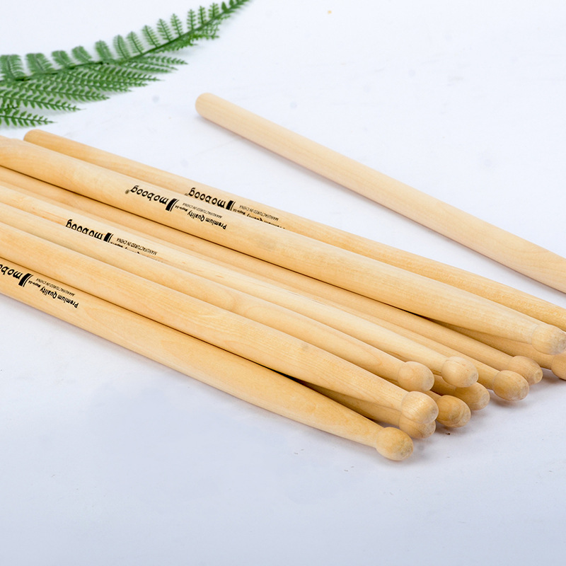 Drumsticks 5A Maple - Baquetas Profesionales Originales, Baquetas de Nogal,