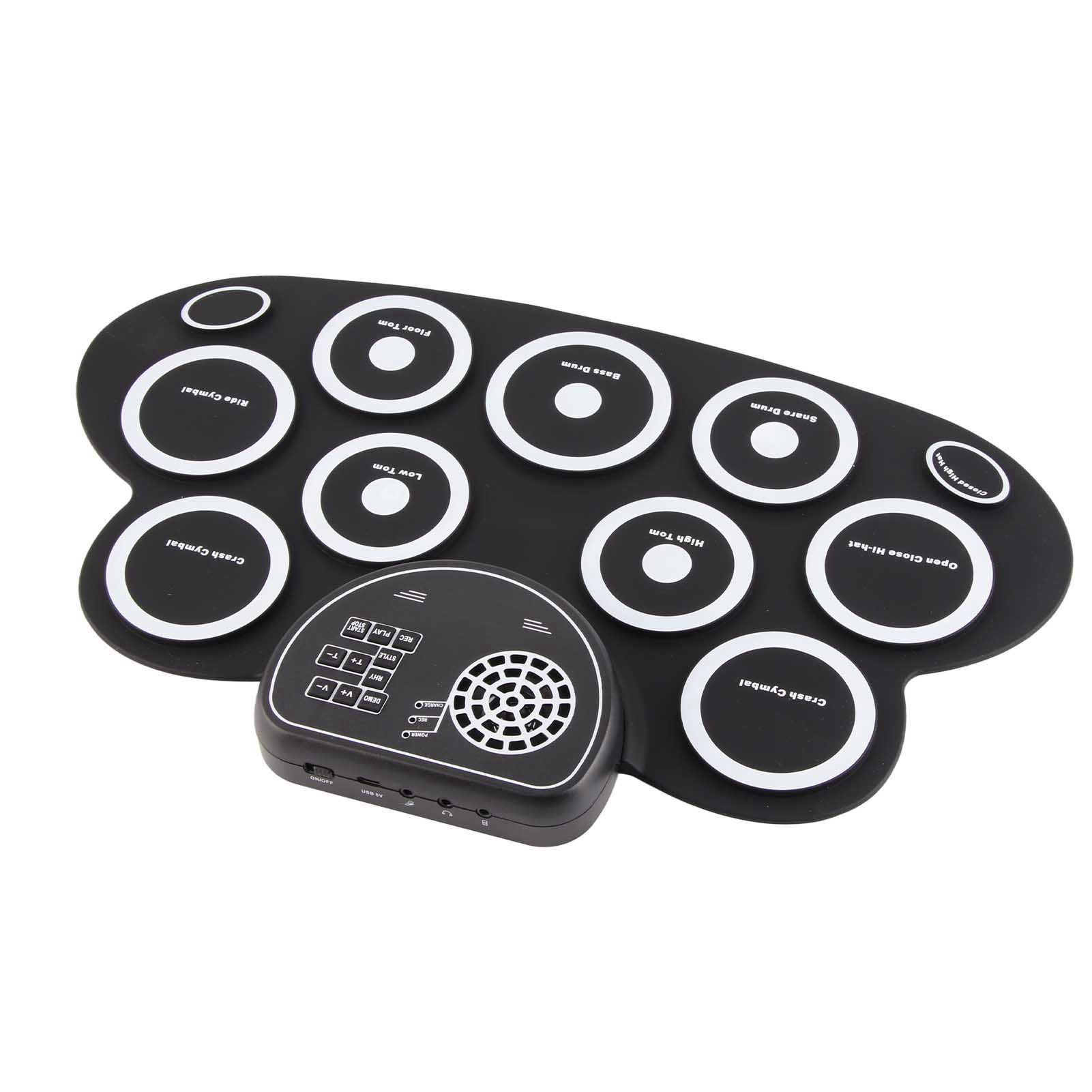 Batería electrónica con altavo - Electronic Drum Set Roll Up reseña y precio