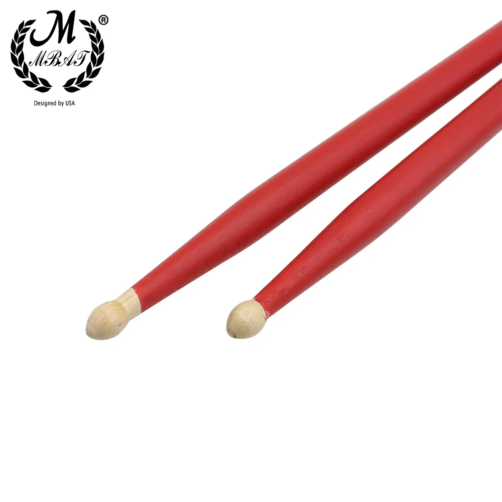 M MBAT-palos de tambor de Arce - Drumsticks 5A Maple reseña y precio