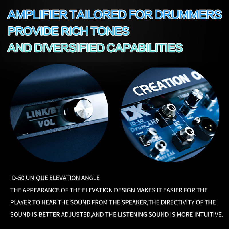 Amplificador de Percusión y Te - Electronic Drum Amp 50W reseña y precio