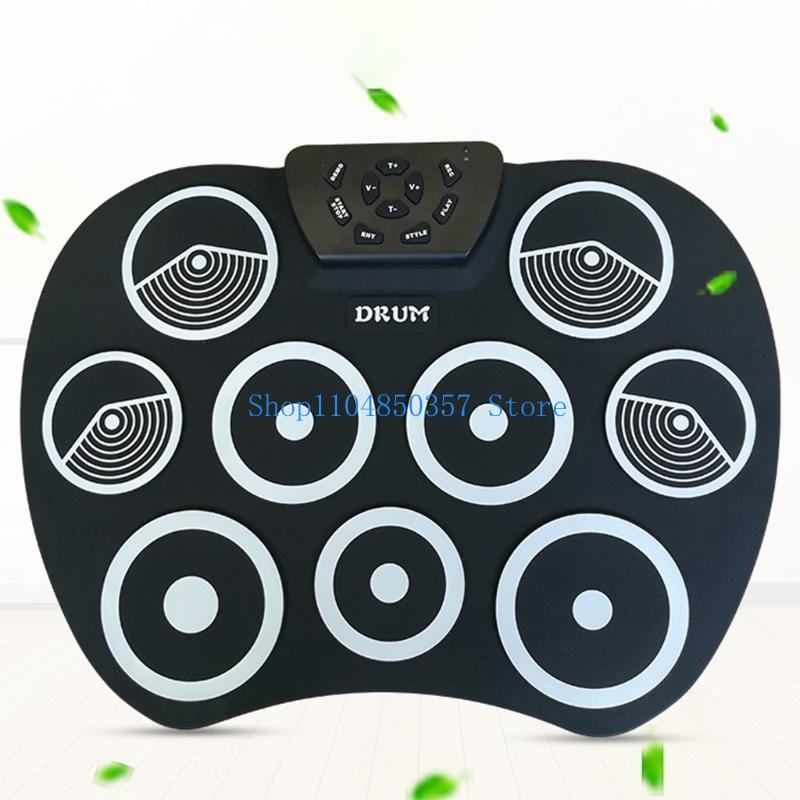 Batería enrollable 652F con co - Electronic Drum Kit For Kids reseña y precio