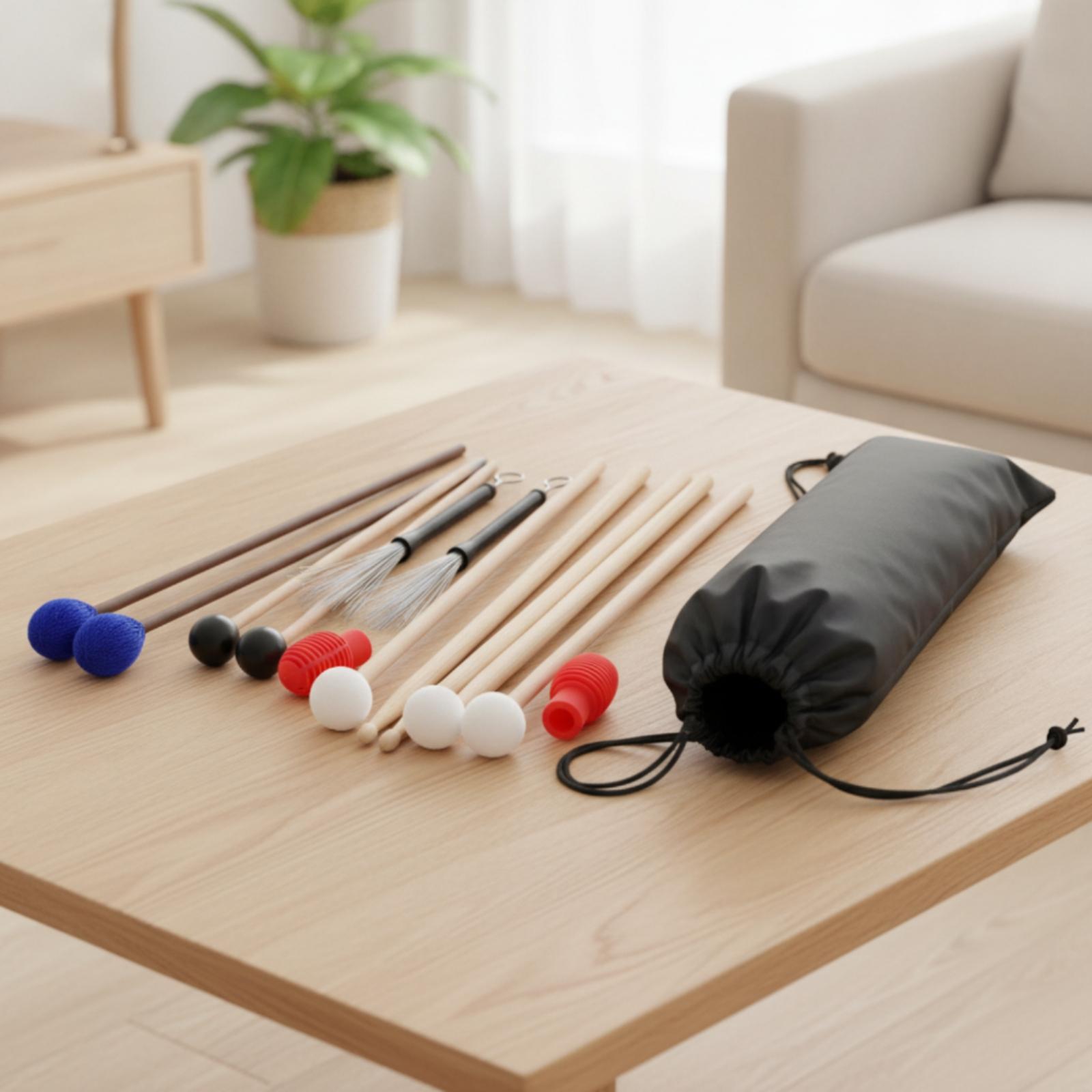 Kit completo de baquetas y per - Drumsticks 5A Maple reseña y precio