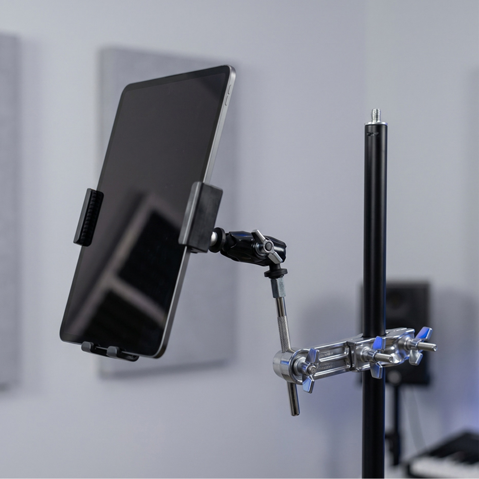 Soporte para tableta con abraz - Electronic Drum Rack Stand reseña y precio