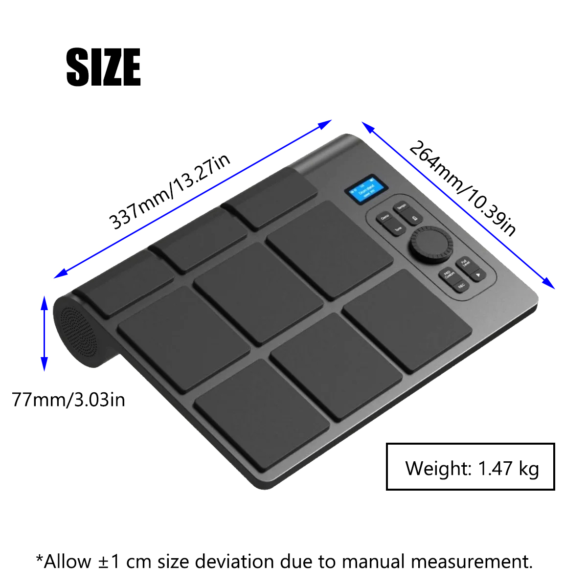Batería electrónica enrollable - Electronic Drum Set Roll Up reseña y precio