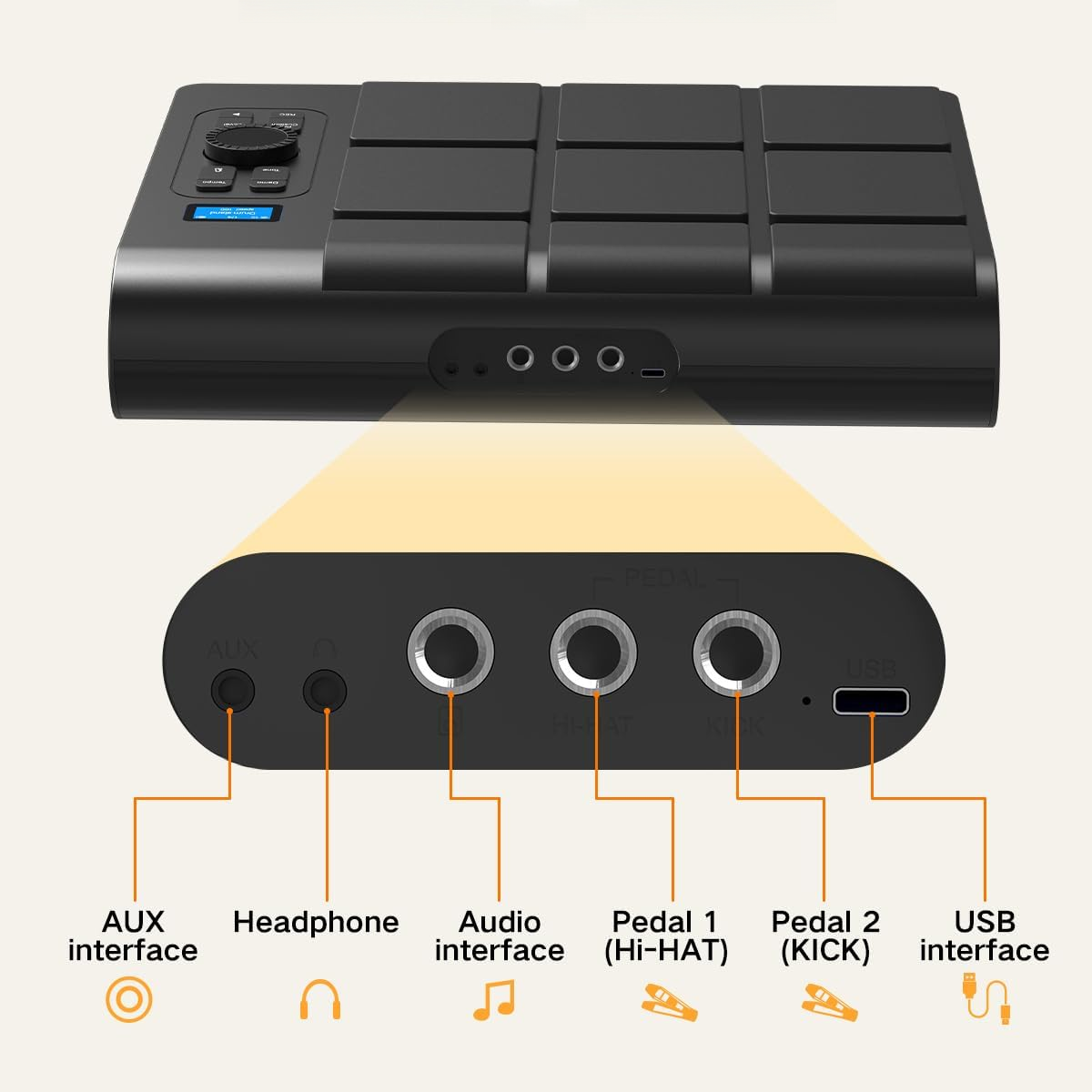 Batería electrónica enrollable - Electronic Drum Set Roll Up reseña y precio