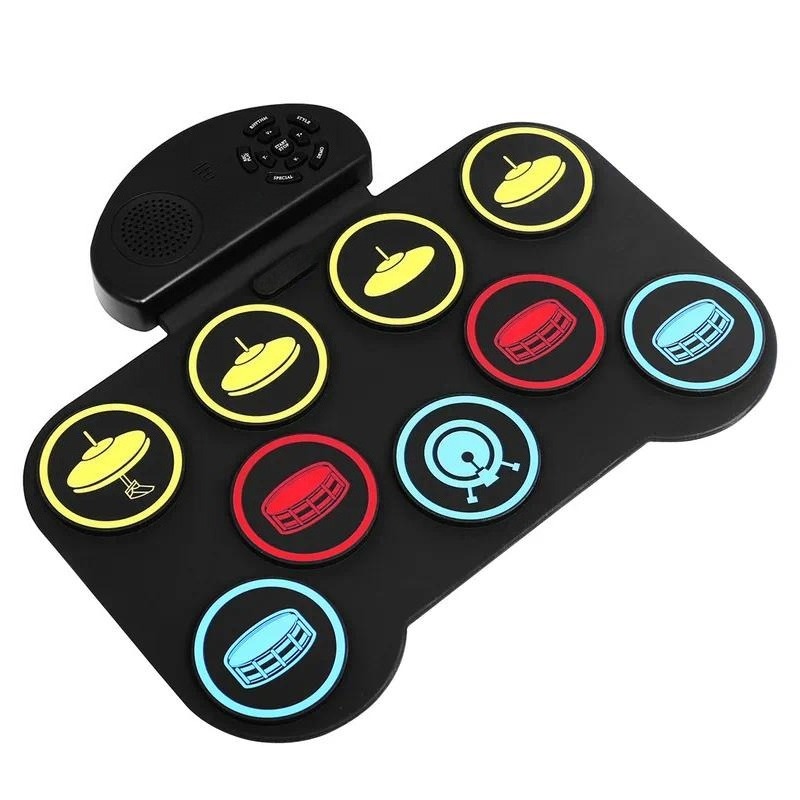Kit de Batería Portátil de 5 T - Electronic Drum Kit For Kids reseña y precio
