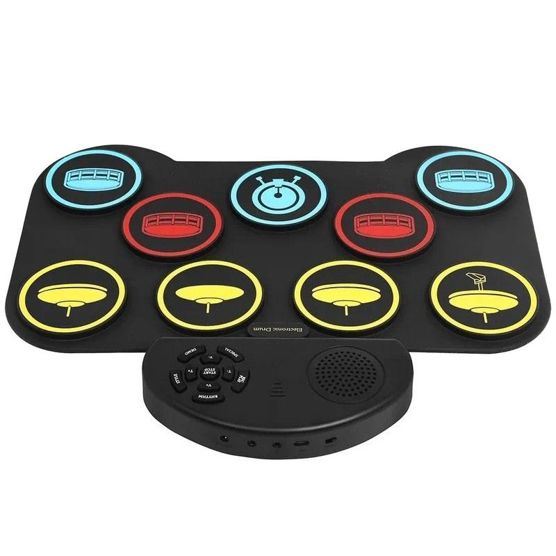 Kit de Batería Portátil de 5 T - Electronic Drum Kit For Kids reseña y precio