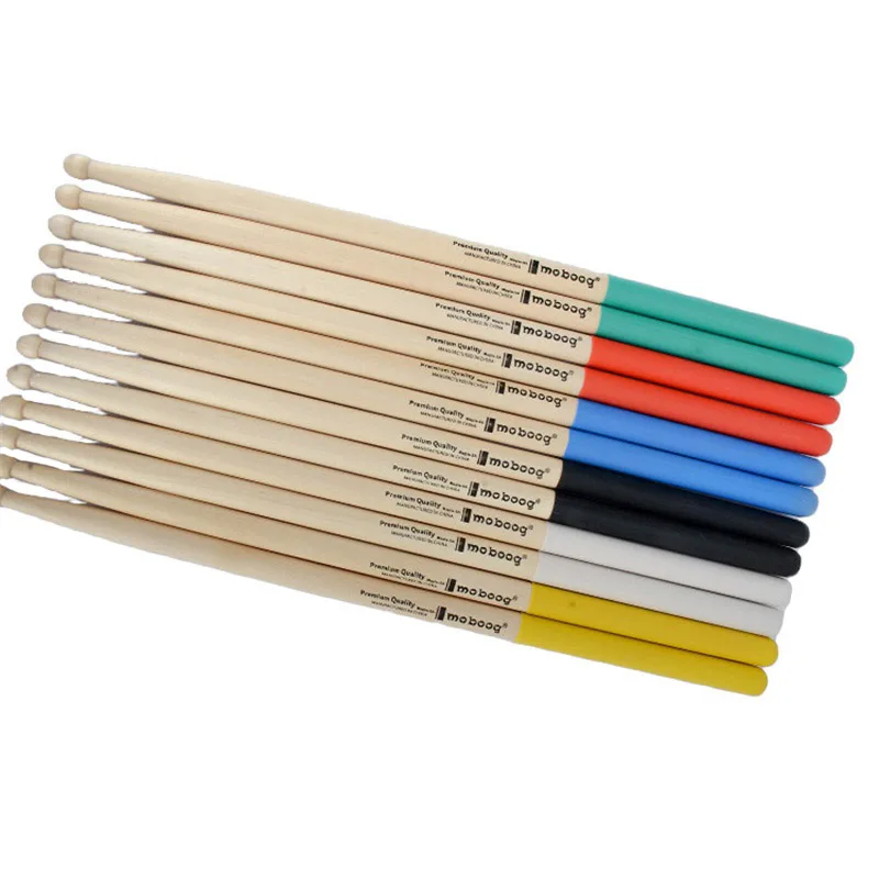 1 par de baquetas de madera de - Drumsticks 5A Maple reseña y precio