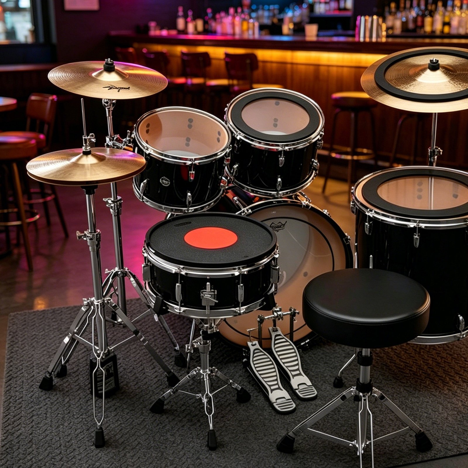 Silenciadores de Tambor y Plat - Drum Practice Pad reseña y precio