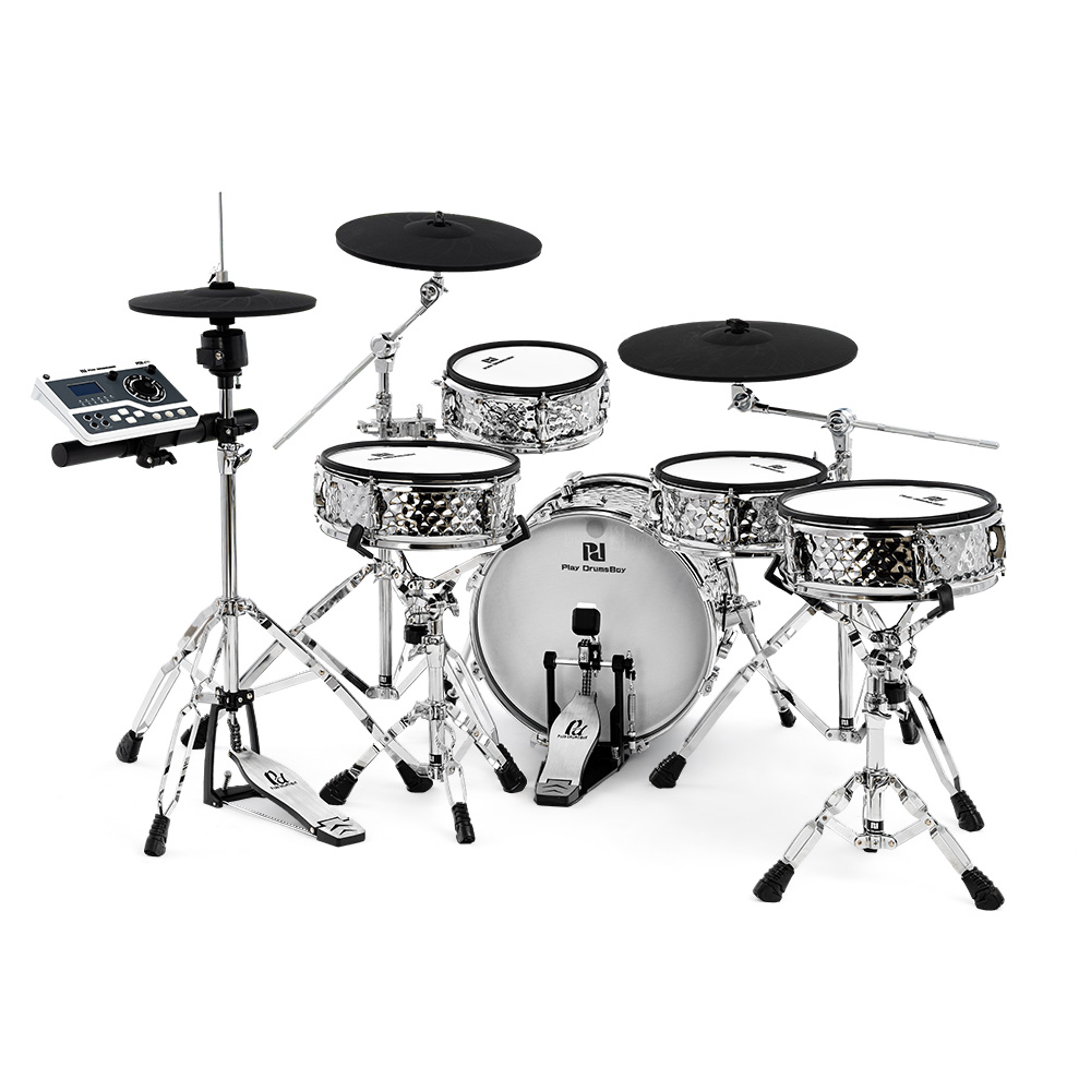 Batería Electrónica Compacta y - Mesh Drum Pad 12 Inch reseña y precio