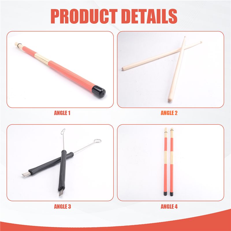 Juego de baquetas, baquetas de - Drumsticks 5A Maple reseña y precio