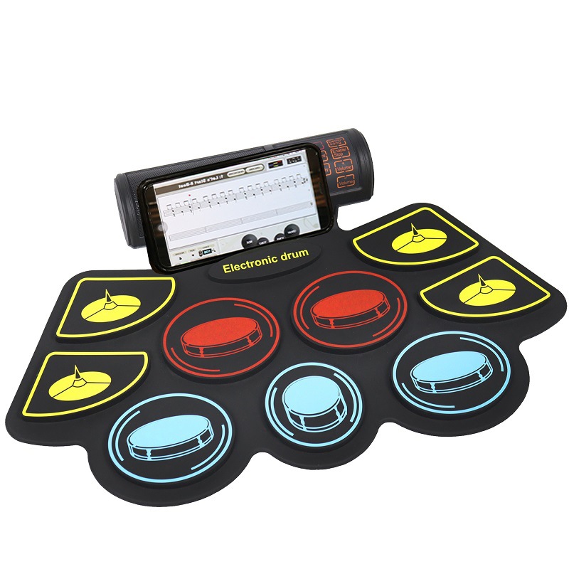 Batería electrónica de gel de  - Electronic Drum Set Roll Up reseña y precio