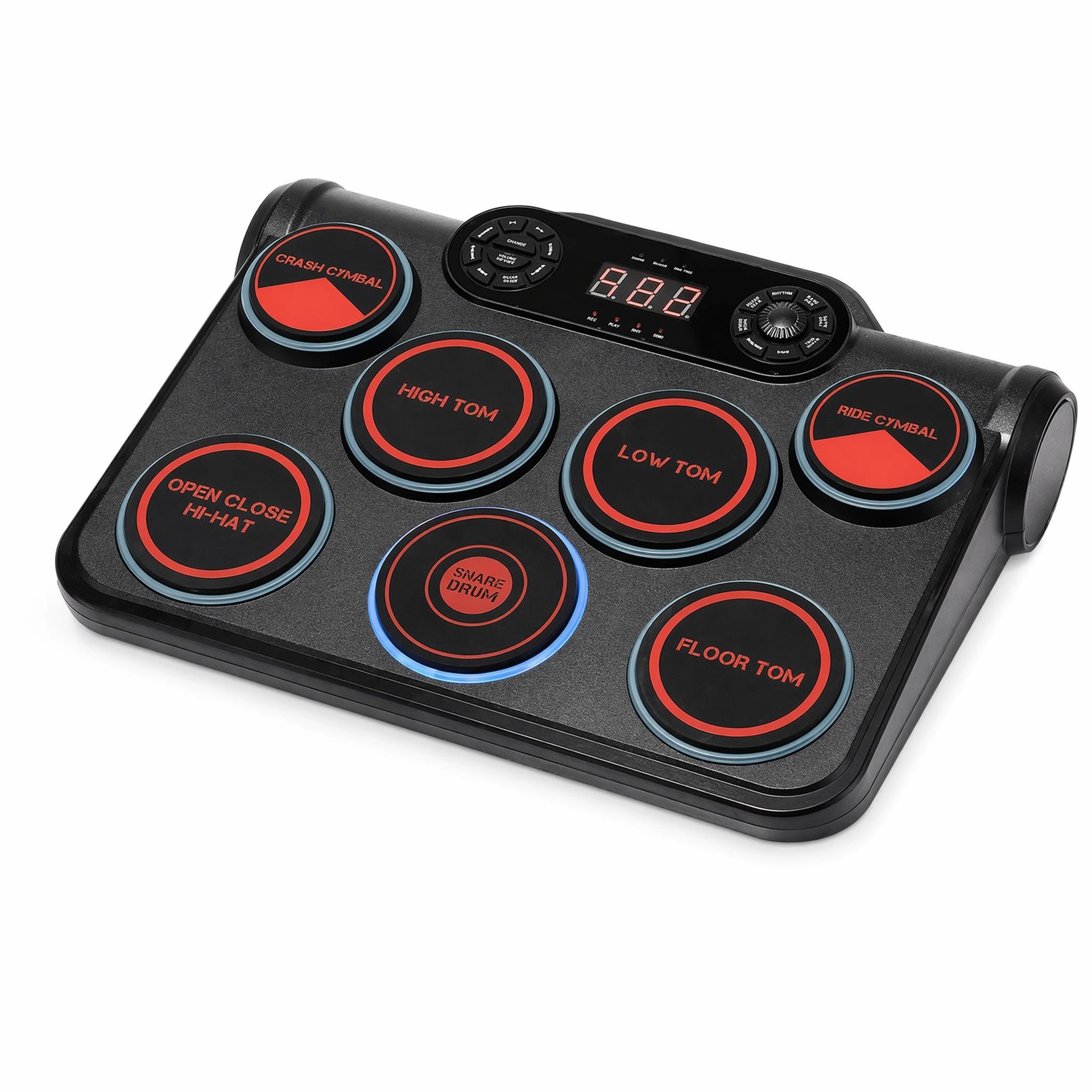 Batería Electrónica Portátil,  - Electronic Drum Kit For Kids reseña y precio