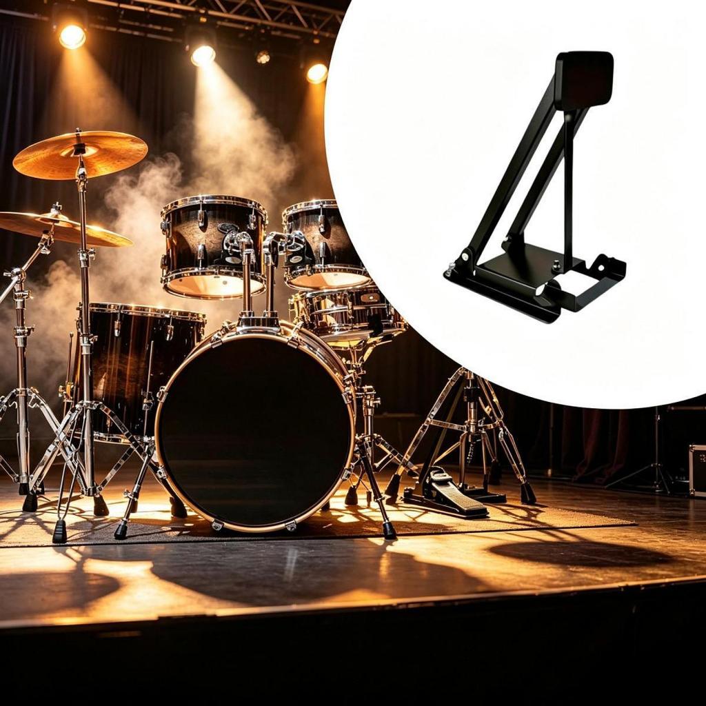 Pedal de Práctica Compacto par - Drum Practice Pad reseña y precio