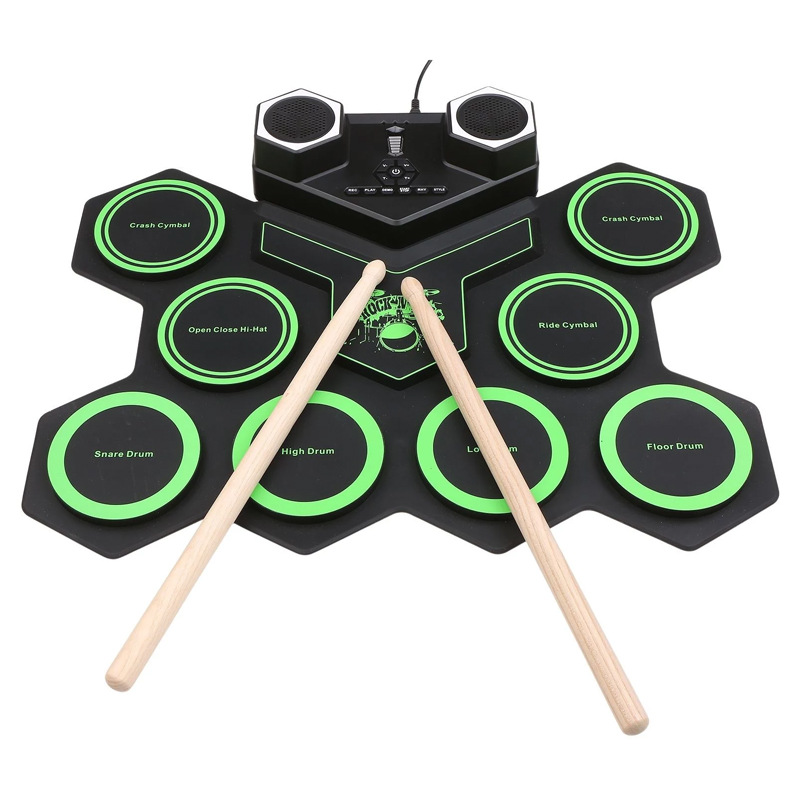 Batería Electrónica Enrollable - Electronic Drum Set Roll Up reseña y precio