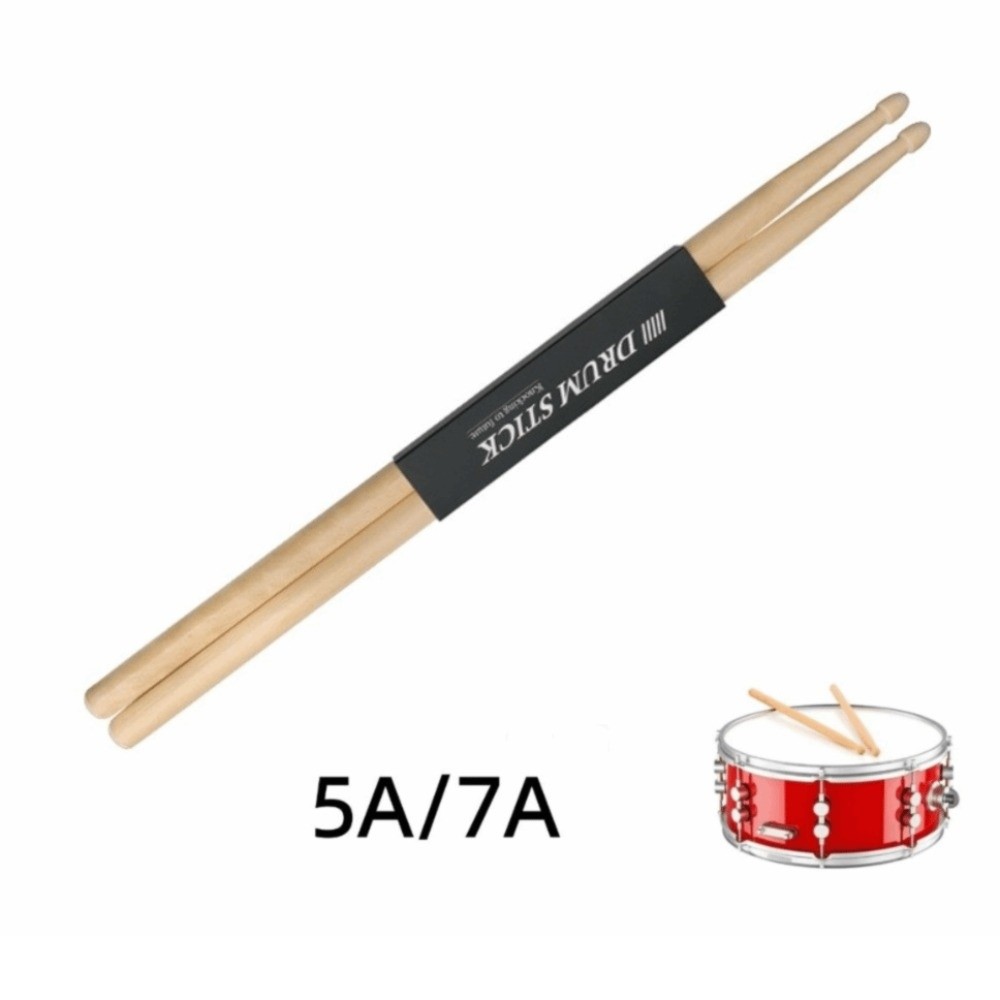 1 par de baquetas elegantes de - Drumsticks 5A Maple reseña y precio