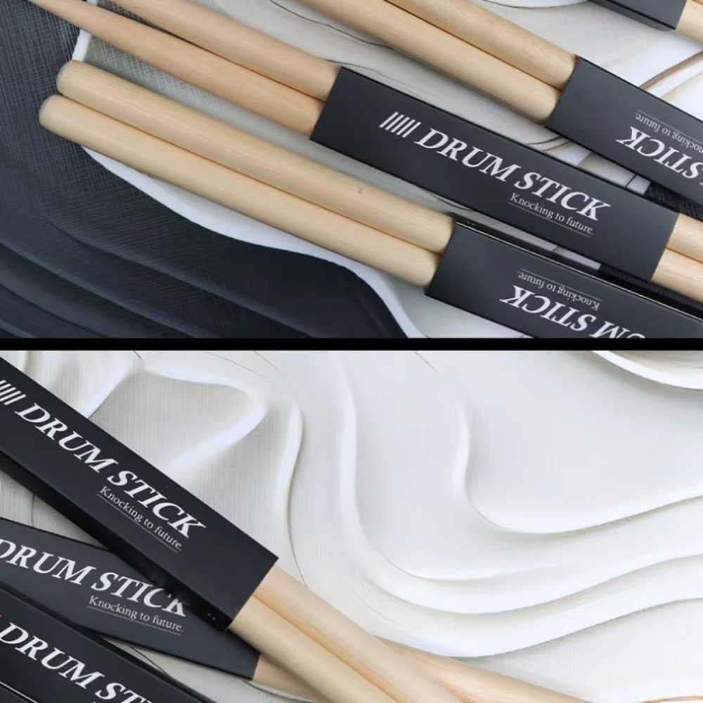 1 par de baquetas elegantes de - Drumsticks 5A Maple reseña y precio