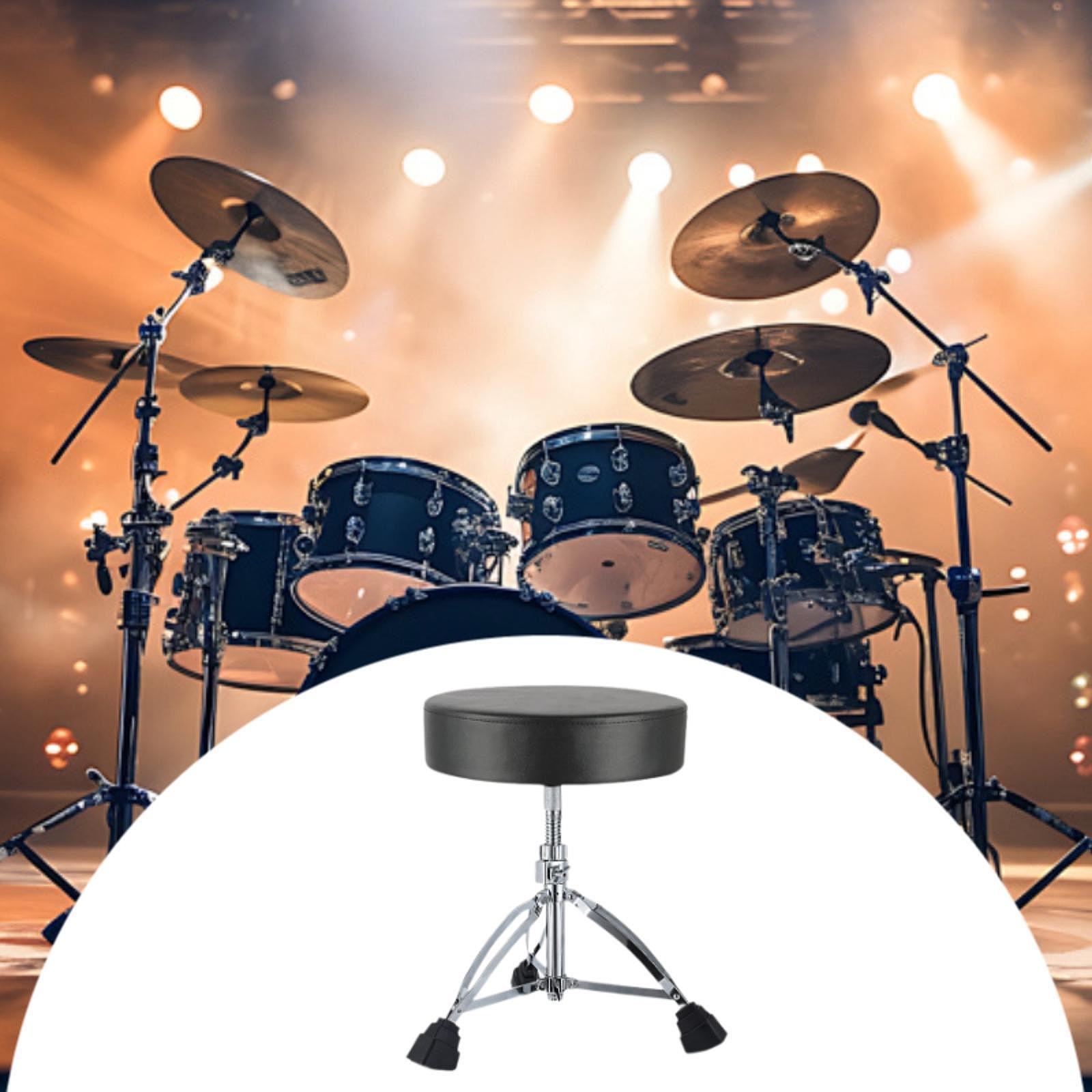 Silla de Baterista con Base de - Drum Throne Adjustable reseña y precio