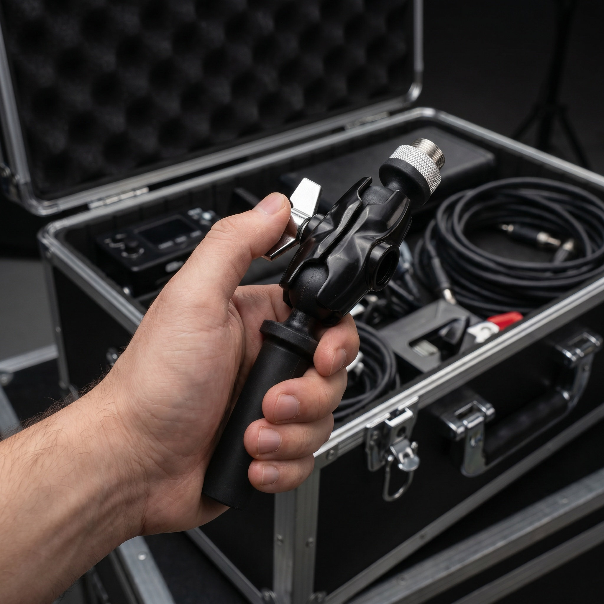 Clip para micrófono de batería - Electronic Drum Rack Stand reseña y precio