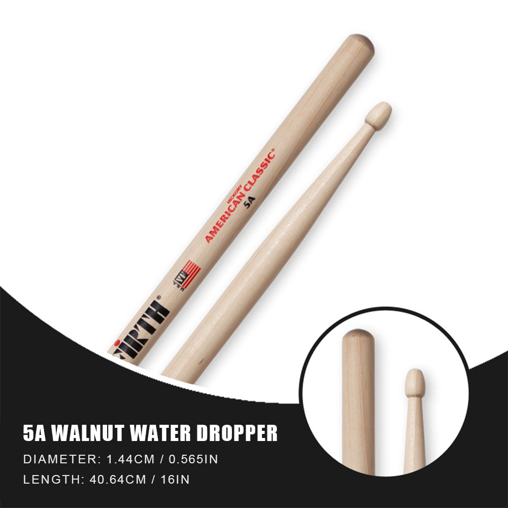 Baquetas de nogal 5A/7A, mazos - Drumsticks 5A Maple reseña y precio
