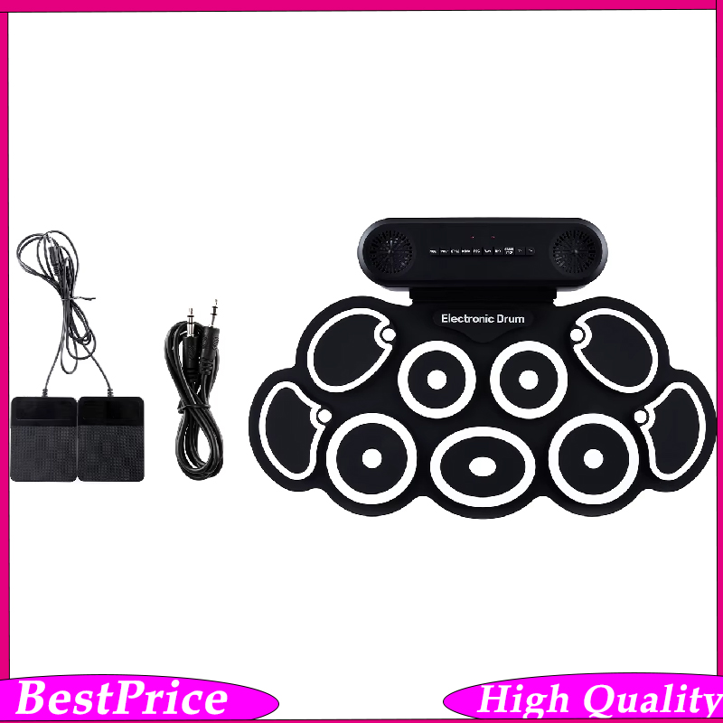 Batería Electrónica Enrollable - Electronic Drum Set Roll Up reseña y precio