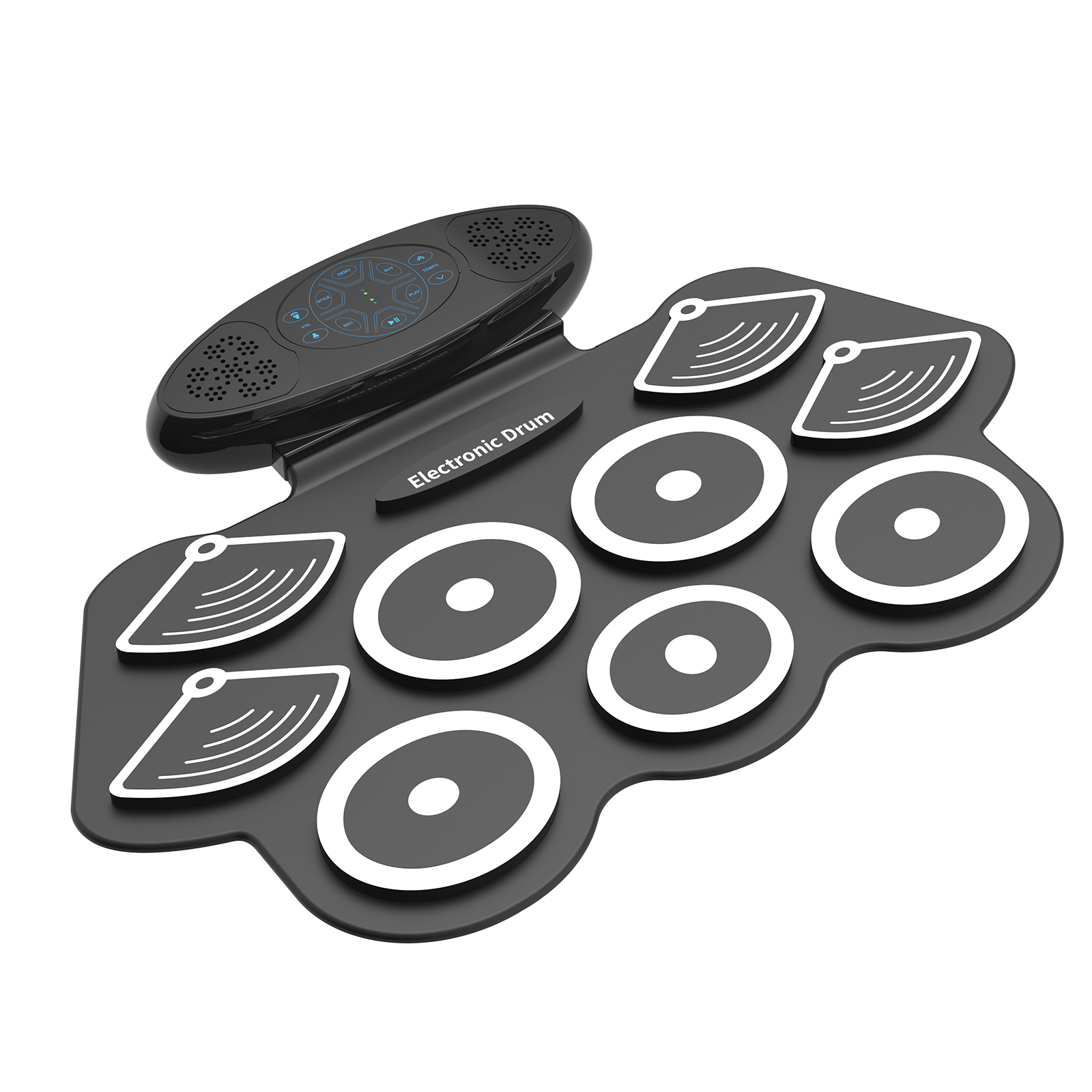 Batería Electrónica IRIN de 9  - Electronic Drum Set Roll Up reseña y precio