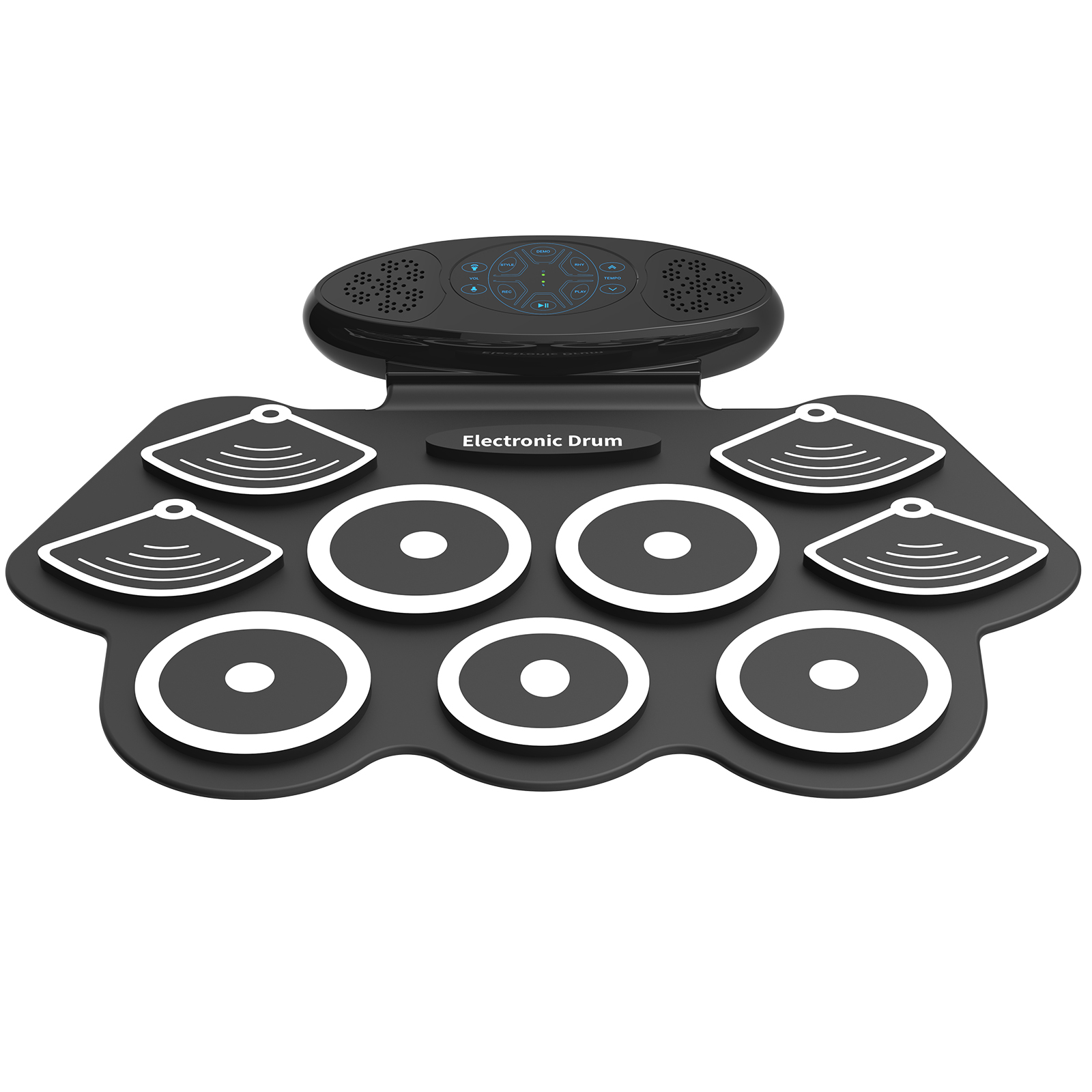 Batería Electrónica IRIN de 9  - Electronic Drum Set Roll Up reseña y precio