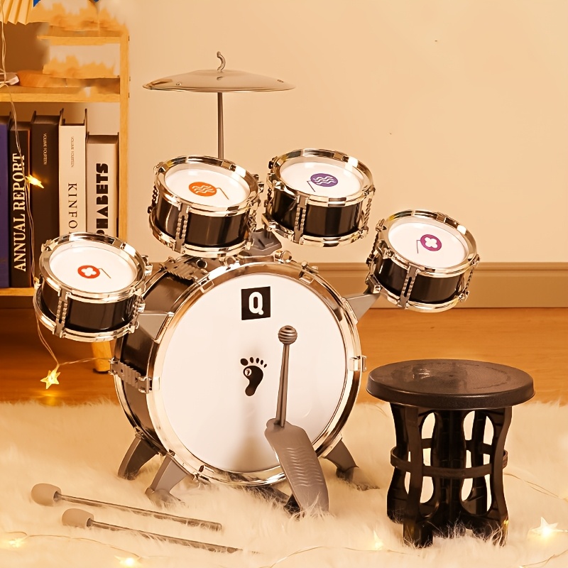 Teen Rock Drum Kit - Mini jueg - Electronic Drum Kit For Kids reseña y precio