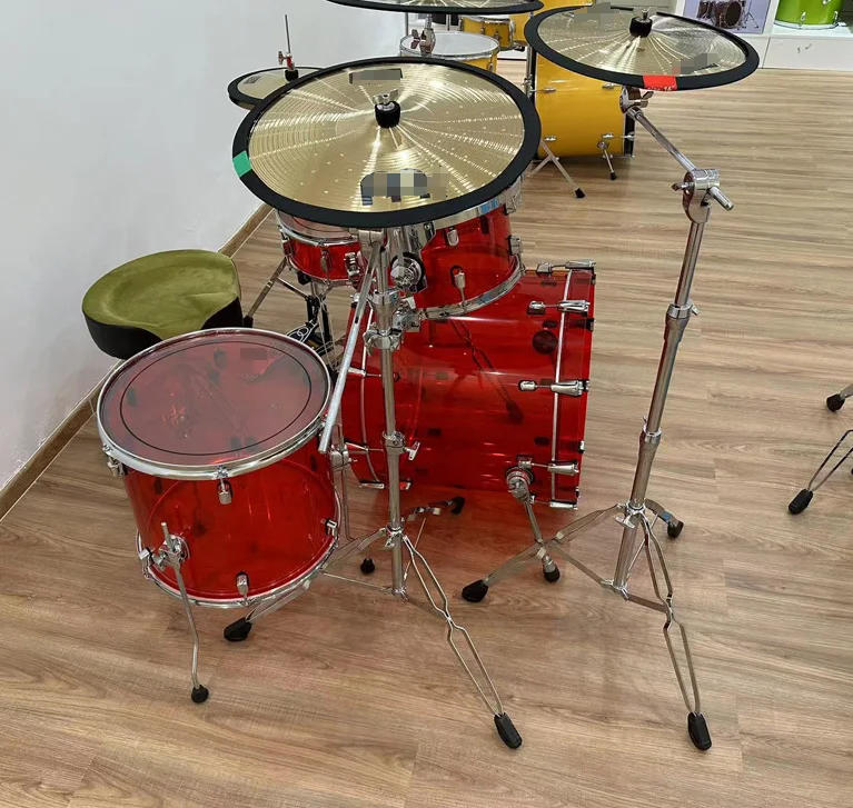 Batería de Jazz Acrílica Perso - Electronic Drum Kit For Kids reseña y precio