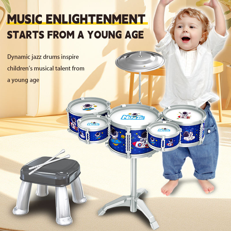 Juego de batería para niños, j - Electronic Drum Kit For Kids reseña y precio