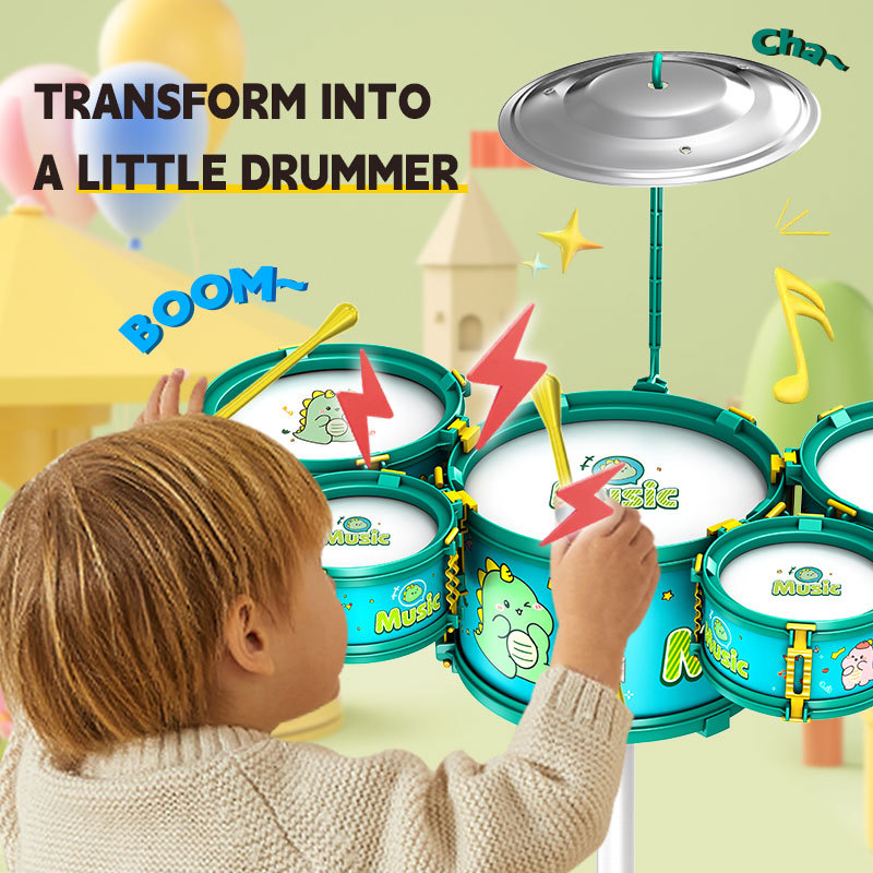 Juego de batería para niños, j - Electronic Drum Kit For Kids reseña y precio