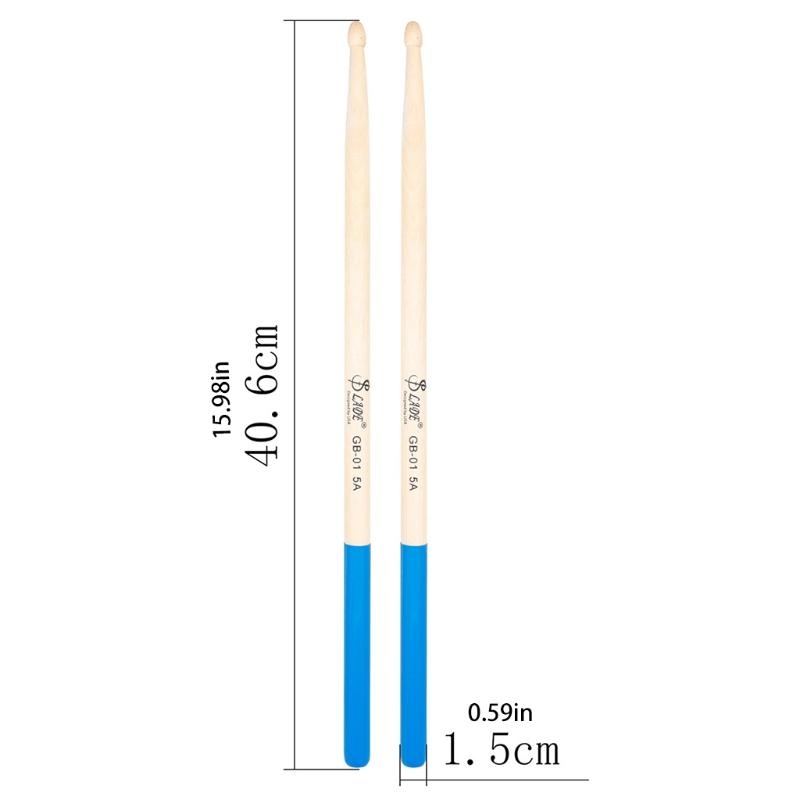 U2JB 3 pares tambores 5A 5a Ma - Drumsticks 5A Maple reseña y precio