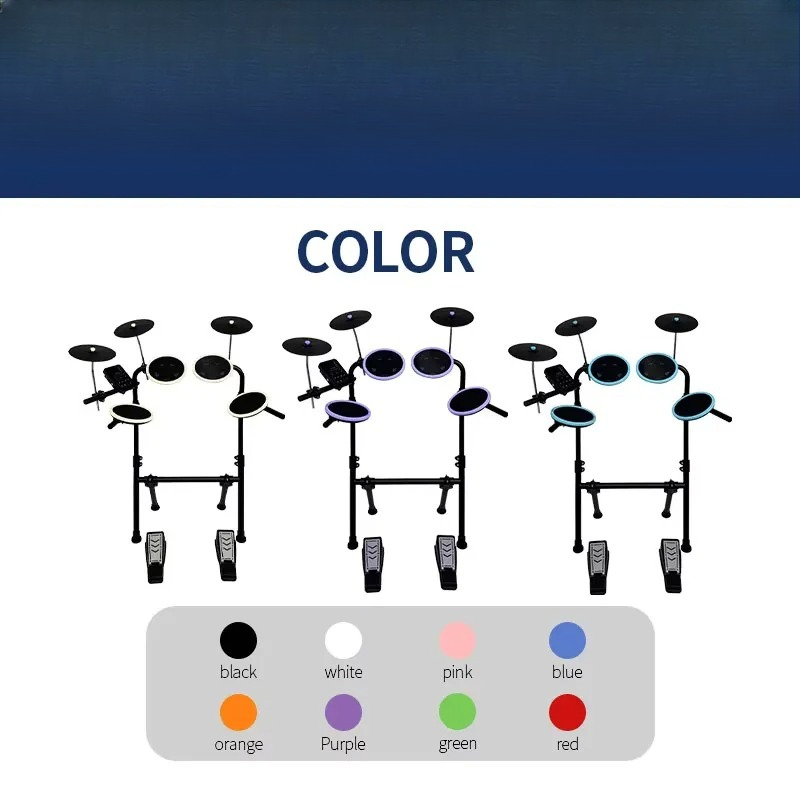 DD01: kit de batería electróni - Electronic Drum Kit For Kids reseña y precio