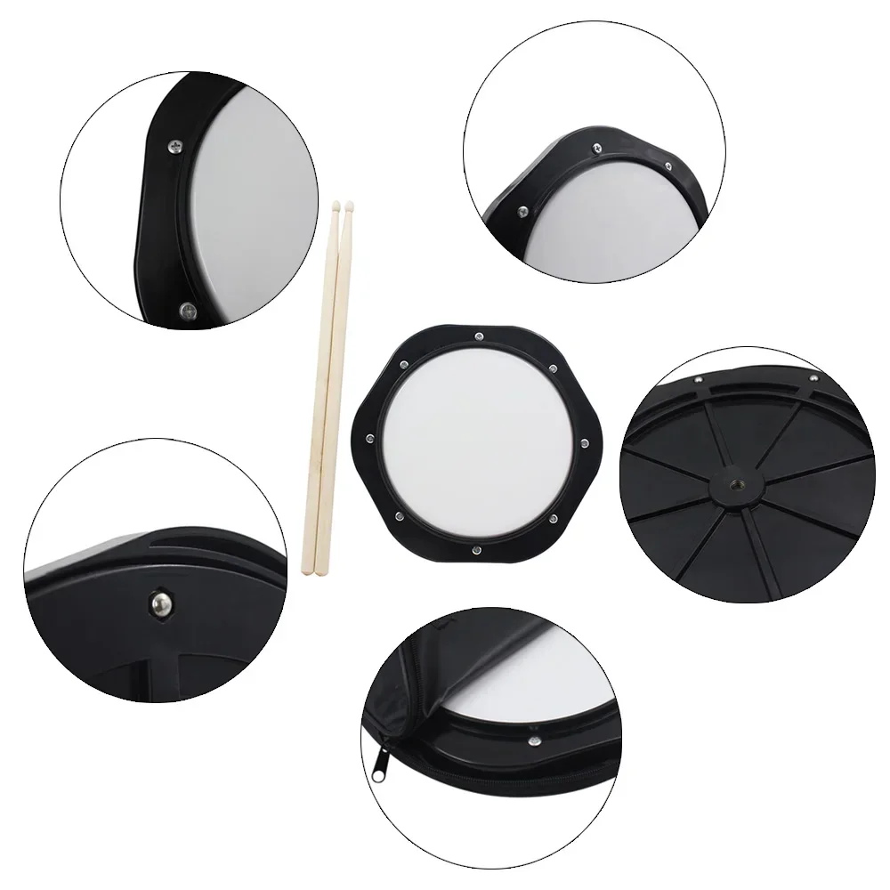 Kit de batería de 10 pulgadas, - Drum Practice Pad reseña y precio