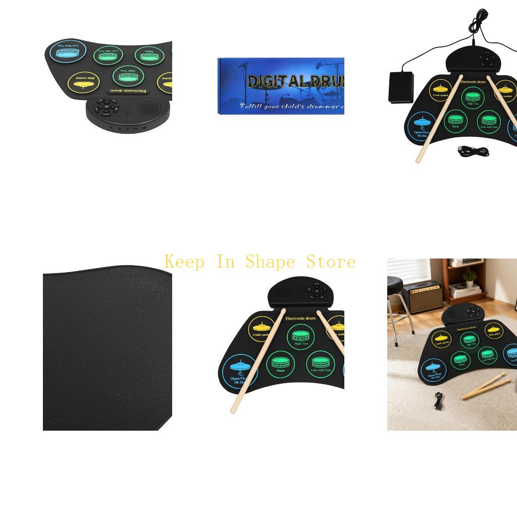 Batería Electrónica enrollable - Electronic Drum Set Roll Up reseña y precio