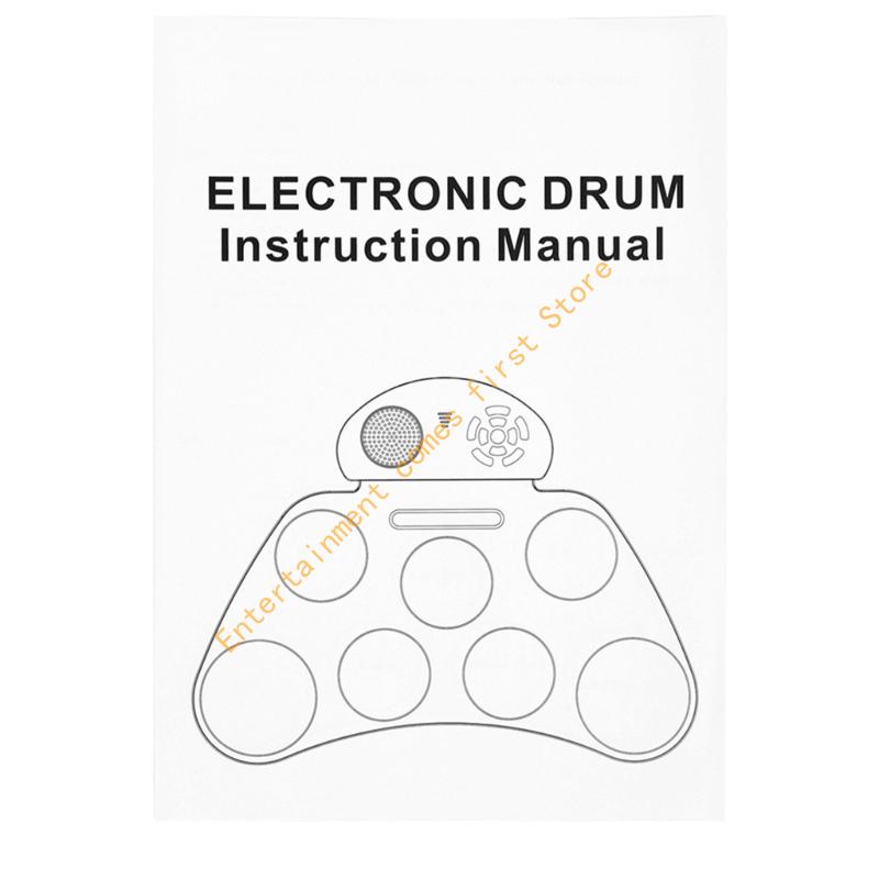 Juego práctica batería enrolla - Electronic Drum Set Roll Up reseña y precio